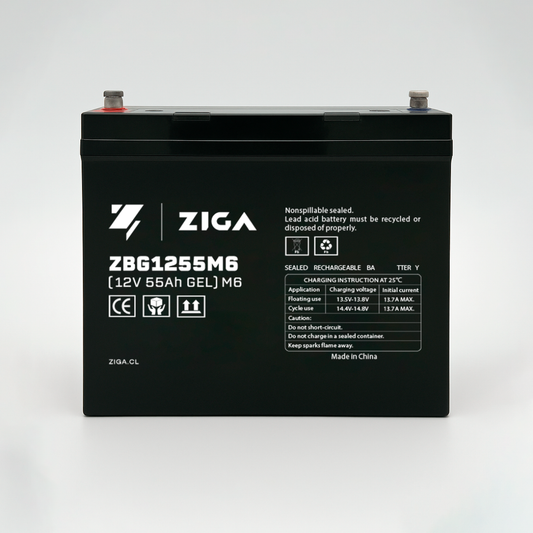 Bateria ZIGA 12V-55 Gel