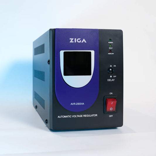 Estabilizador de voltaje AVR Monofásico 2 KVA / 1200 Watts