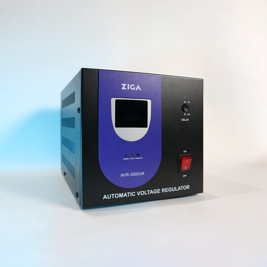 Estabilizador de voltaje AVR Monofásico 3 KVA / 1800 Watts