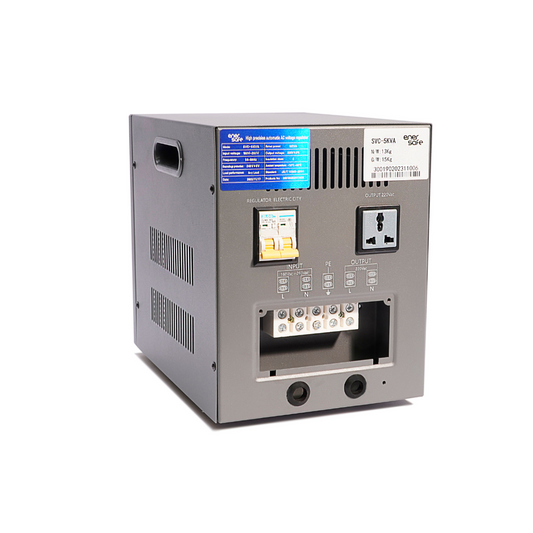 Estabilizador ZTY Monofásico 5 KVA / 4500 Watts EnerSafe