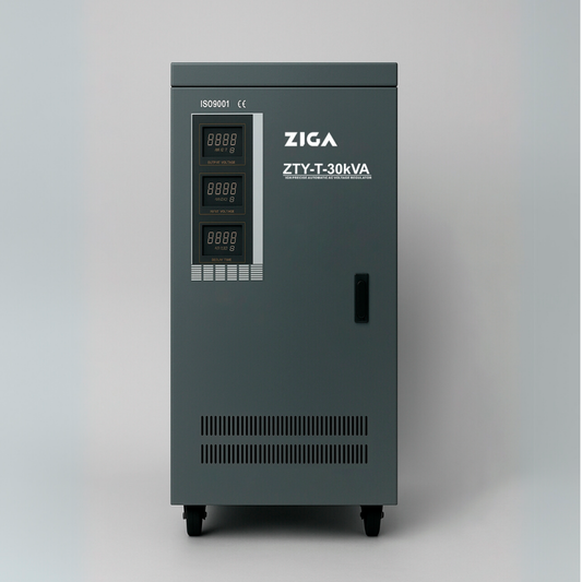 Estabilizador de voltaje ZTY Trifásico 30 KVA/ 24000 watts ZIGA