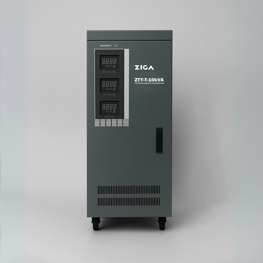 Estabilizador de voltaje ZTY Trifásico 10 KVA/ 8000 watts ZIGA