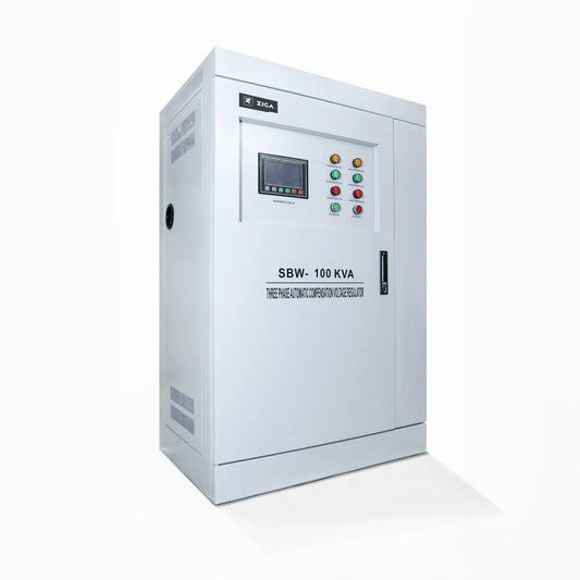 Estabilizador de voltaje SBW Trifásico 100 KVA ZIGA