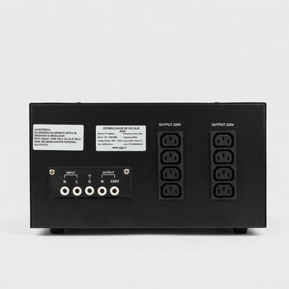 Estabilizador de voltaje Monofásico Rack ZTY- R ZIGA 5kVA/ 4000 watts