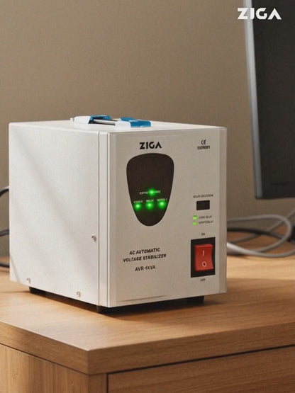 Estabilizador de voltaje AVR Monofásico 3 KVA / 2400 Watts